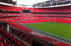 Das Londoner Wembley Stadion